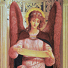 An Angel by John Melhuish Strudwick